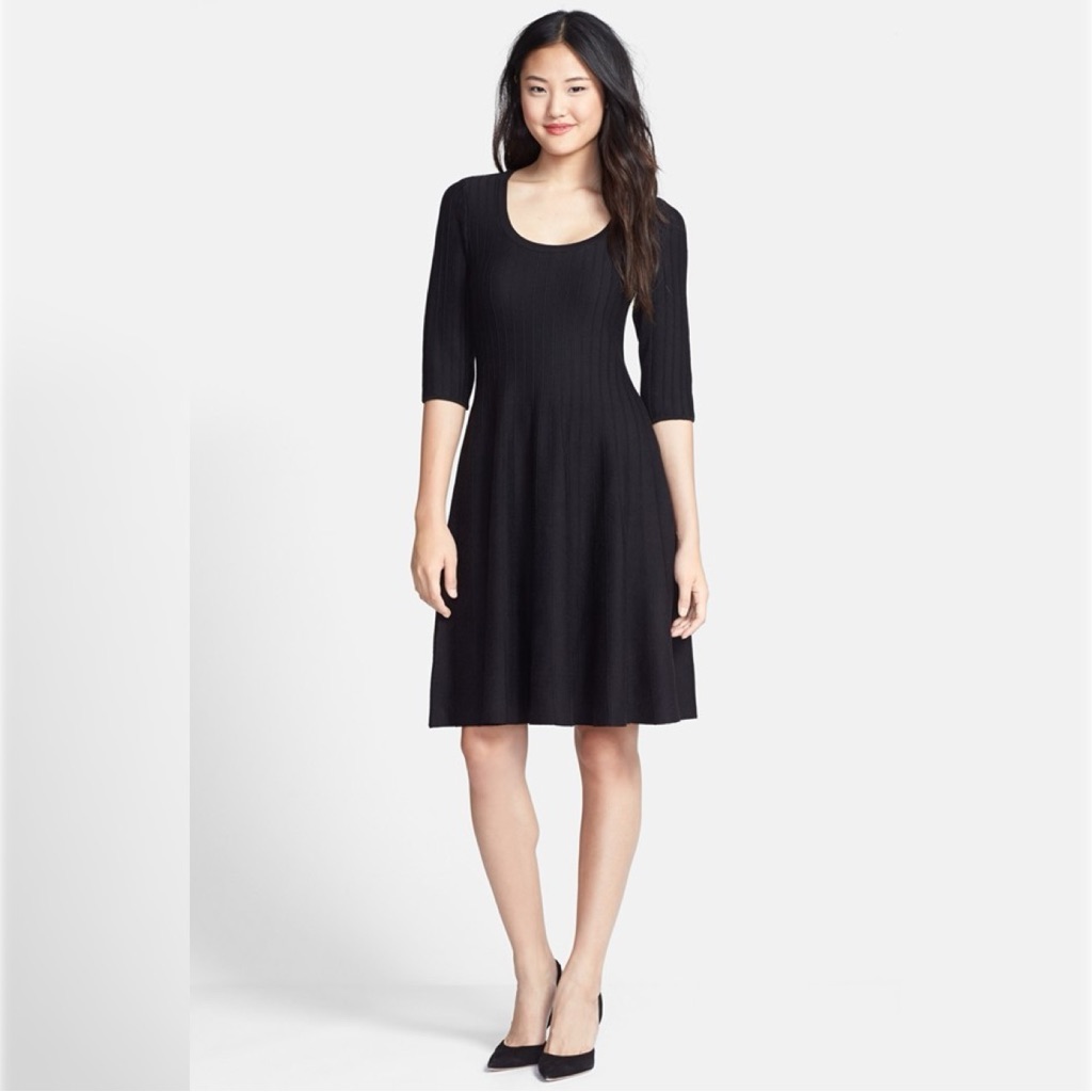 Nic+Zoe | Twirl Ribbed Sweater Dress